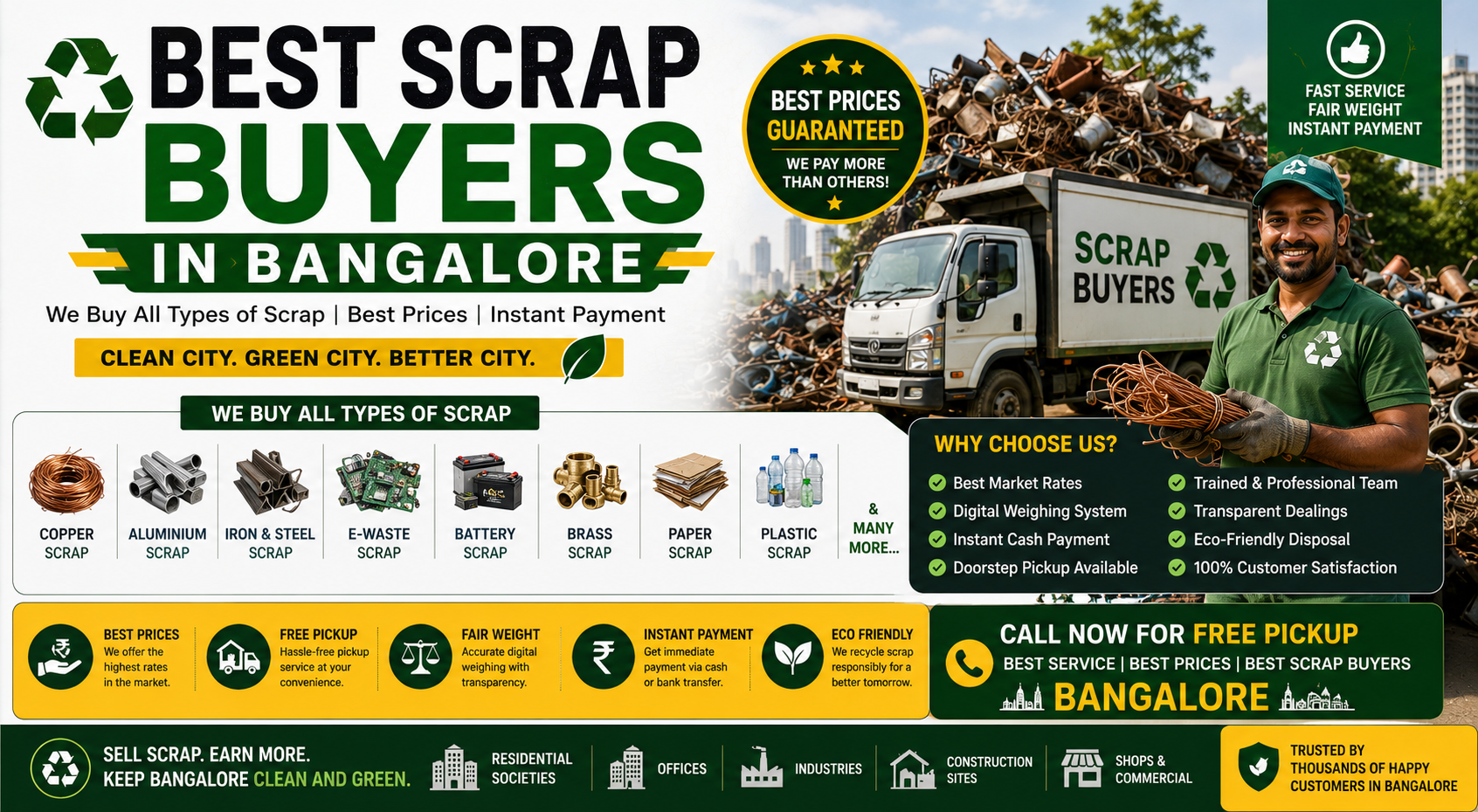 Best Scrap Buyers in Bangalore