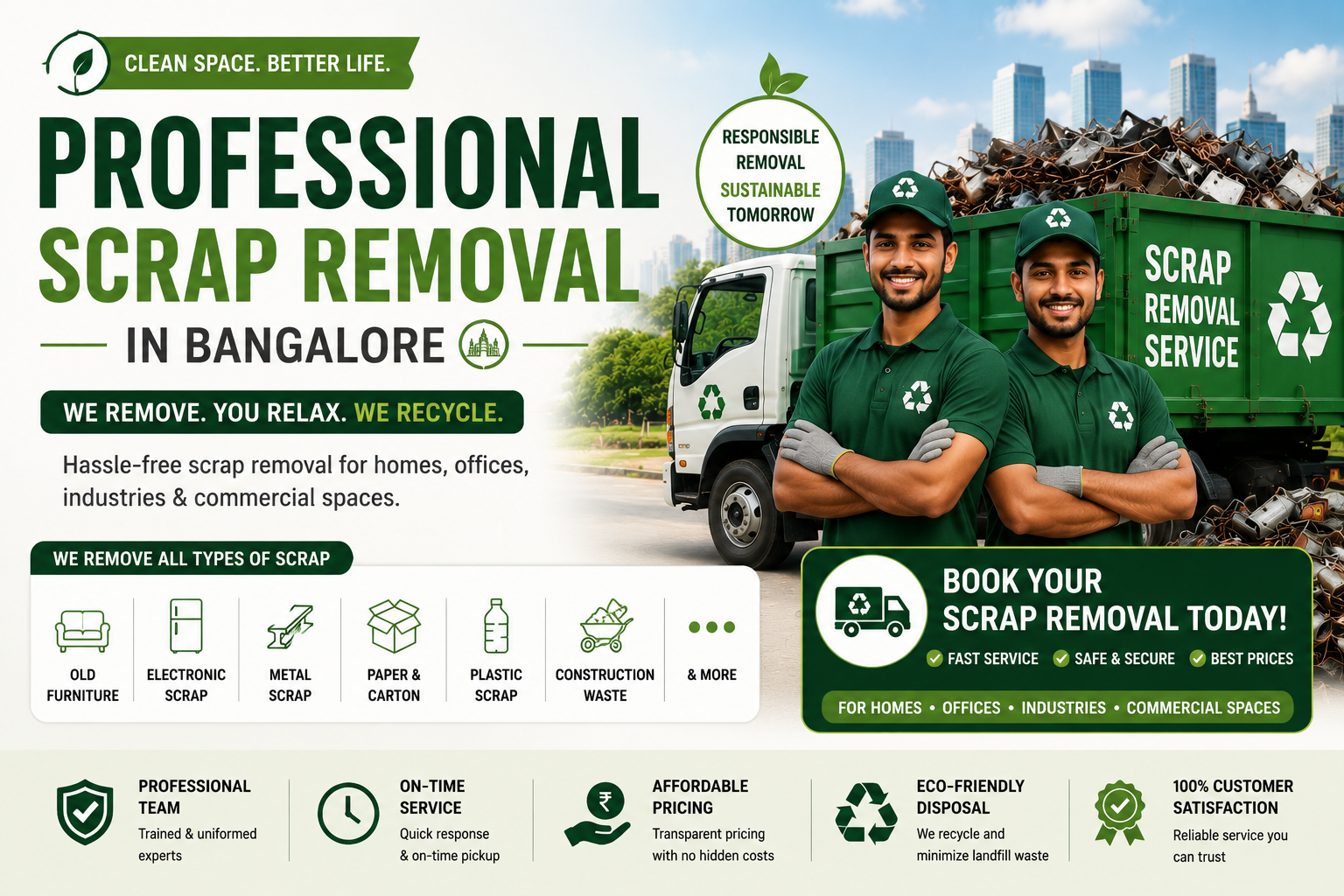 Professional Scrap Removal in Bangalore