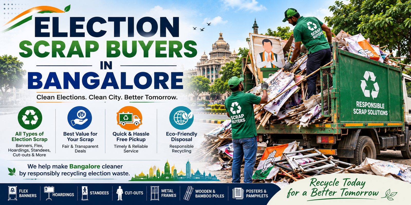Election Scrap Buyers in Bangalore