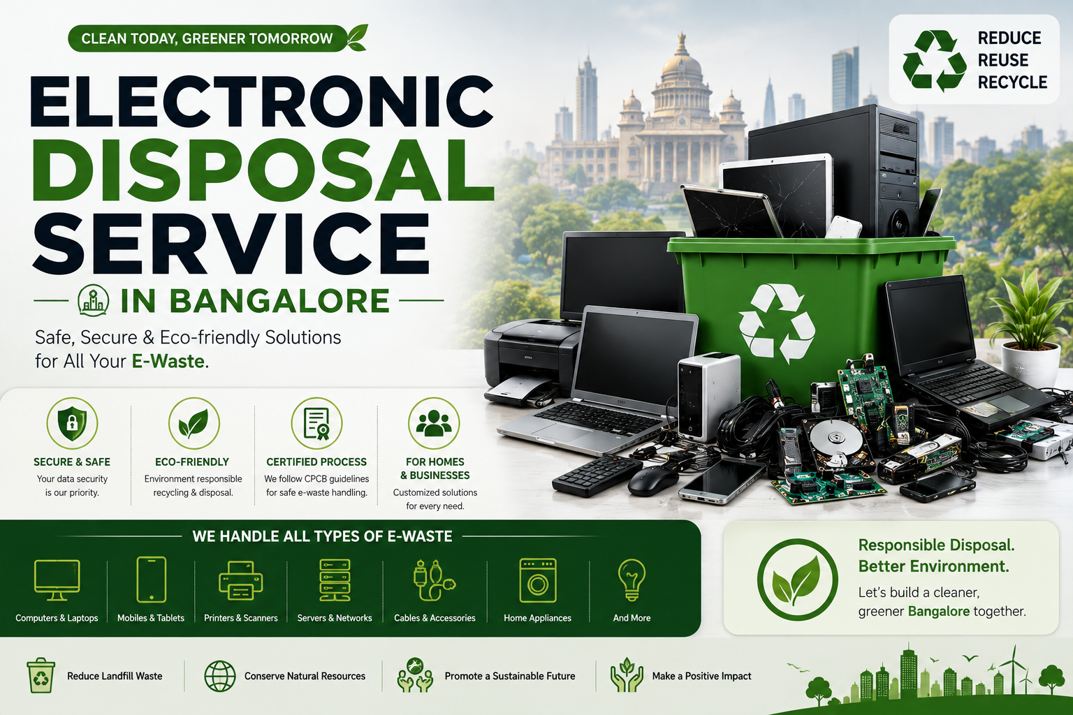 Electronic Disposal Service in Bangalore