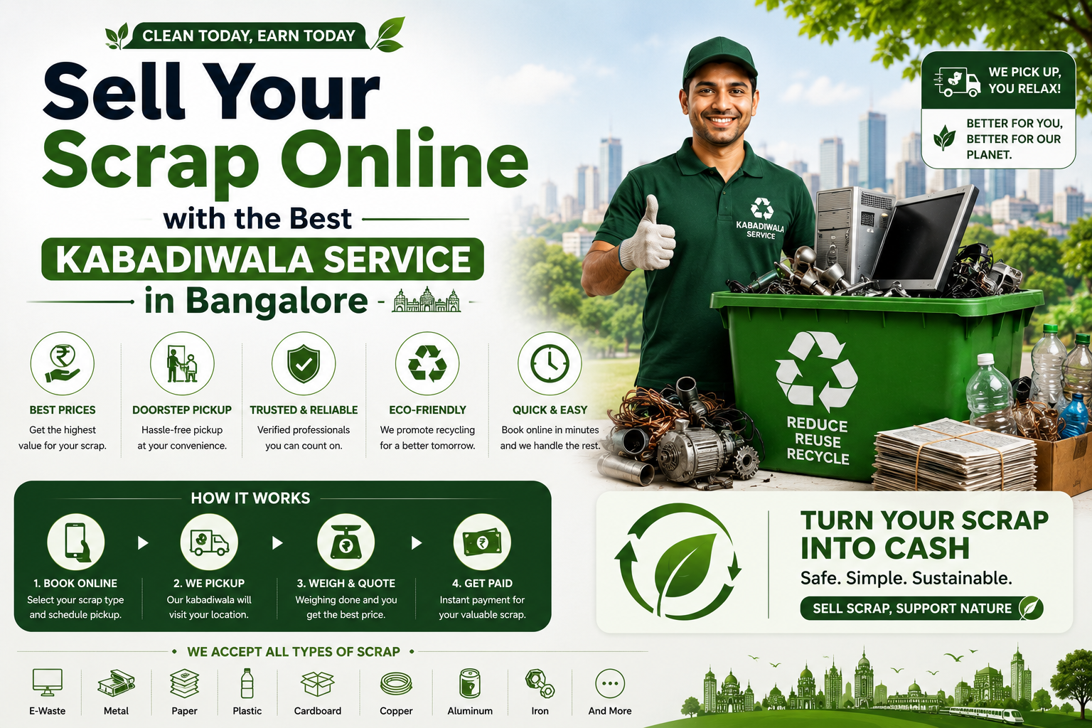 Kabadiwala Service in Bangalore
