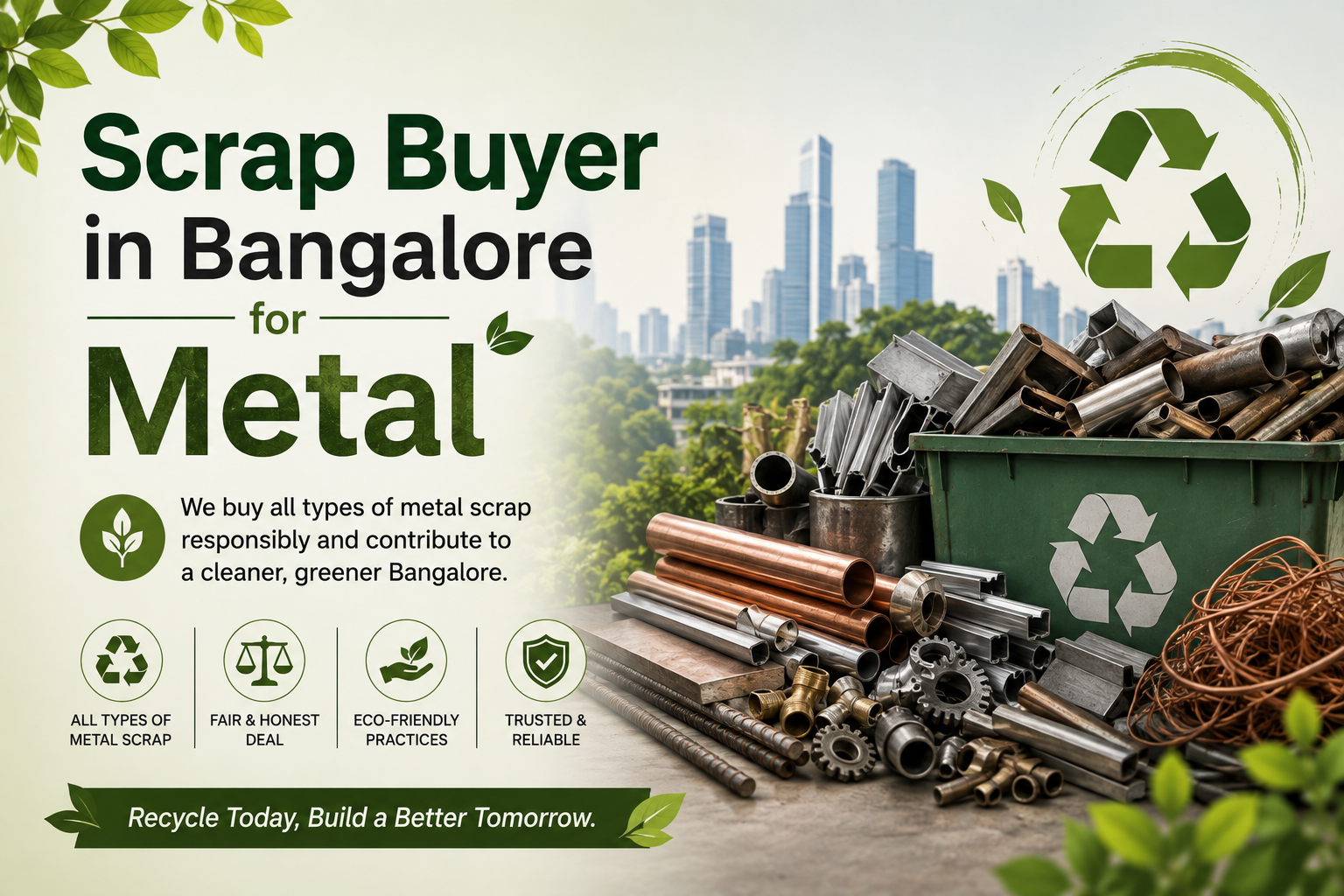 Scrap Buyer in Bangalore for Metal