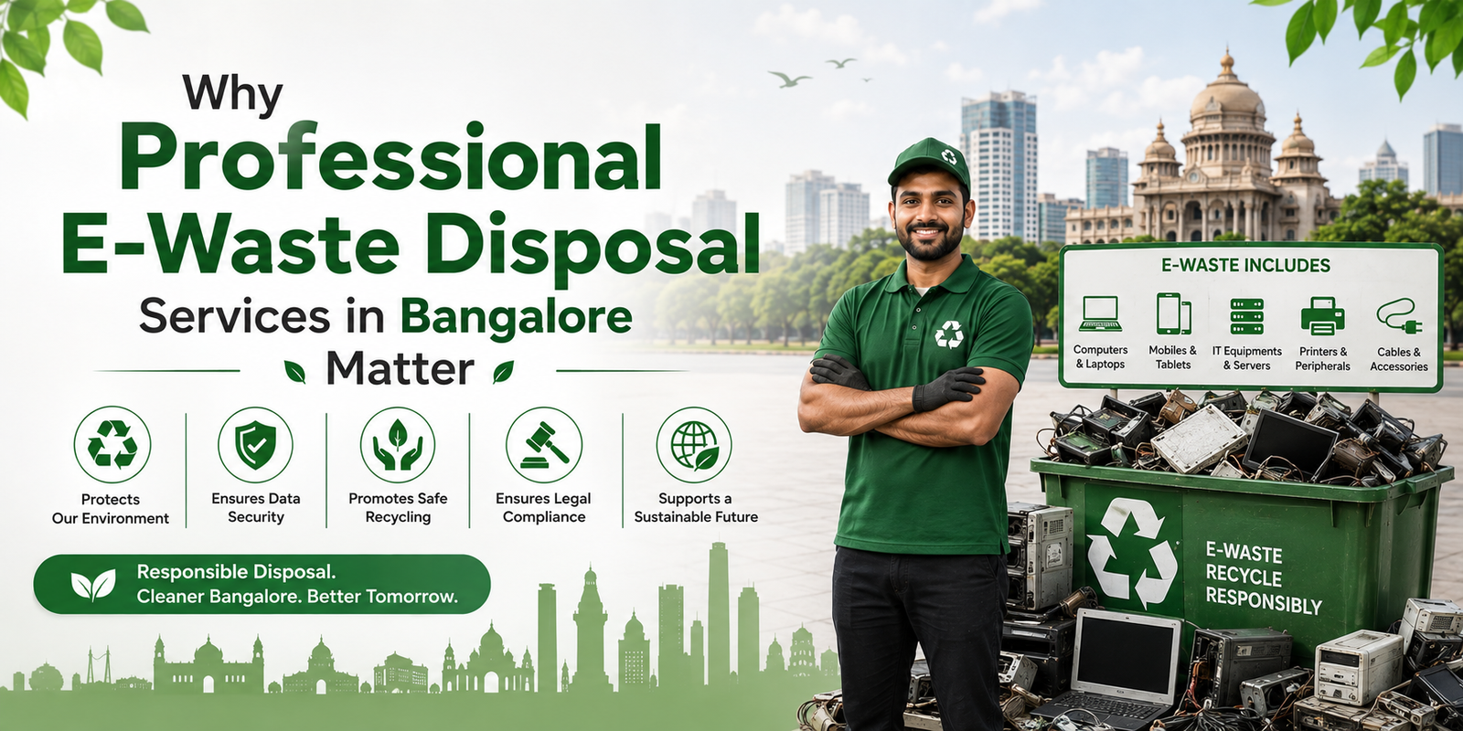 Why Professional E-Waste Disposal Services in Bangalore Matter