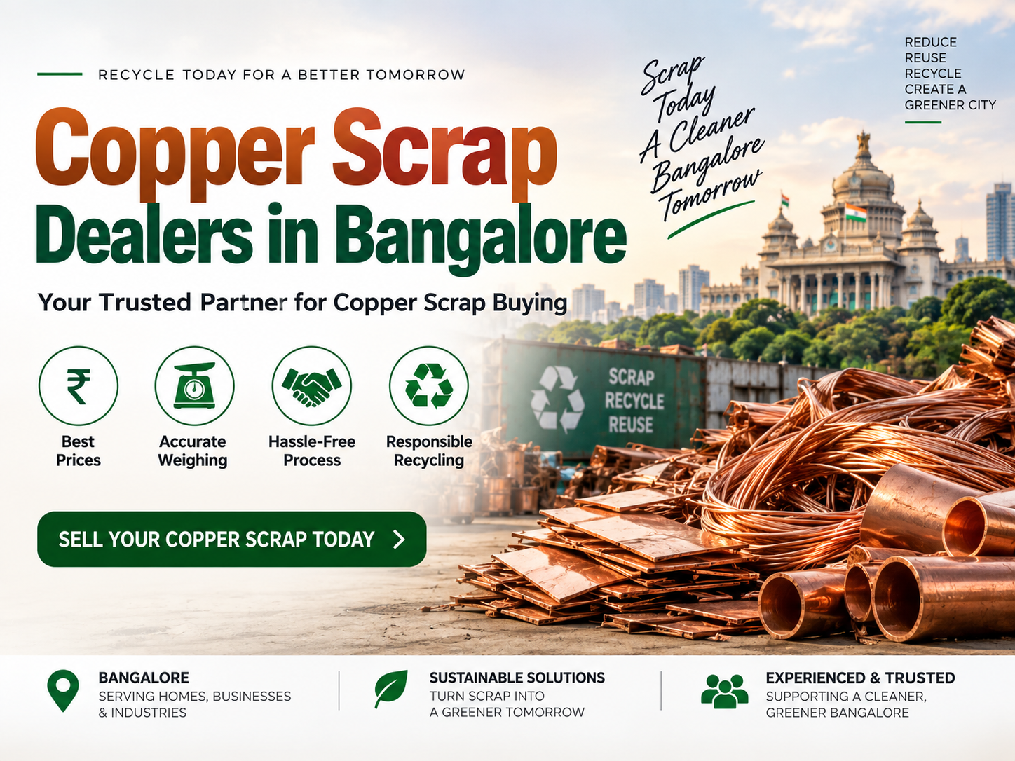 Copper Scrap Dealers in Bangalore
