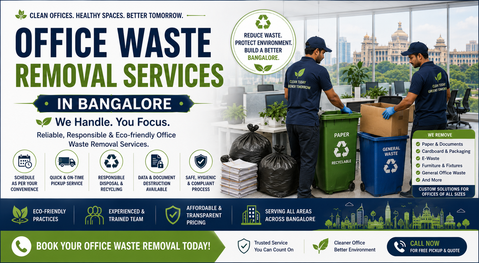 Office Waste Removal Services in Bangalore